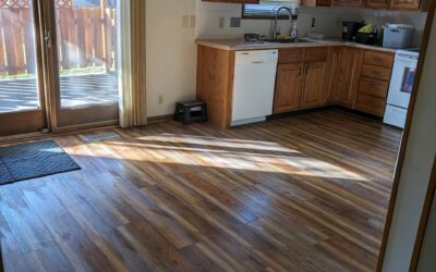 No More Carpet in the Kitchen!