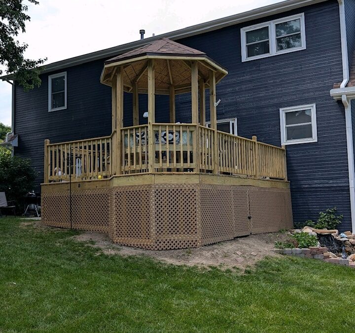 Gazebo & Deck Refresh